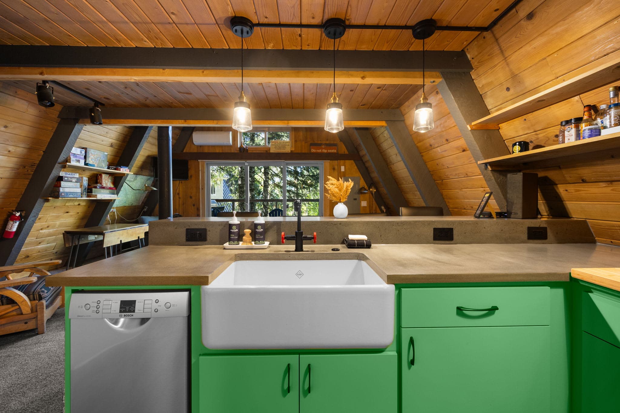 Bergstrasse Getaway - Cozy A-Frame Sauna — photo 5