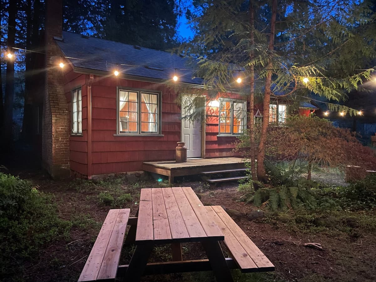 Springbrook Cabin 2BR Retro Charm w Fireplace — photo 2